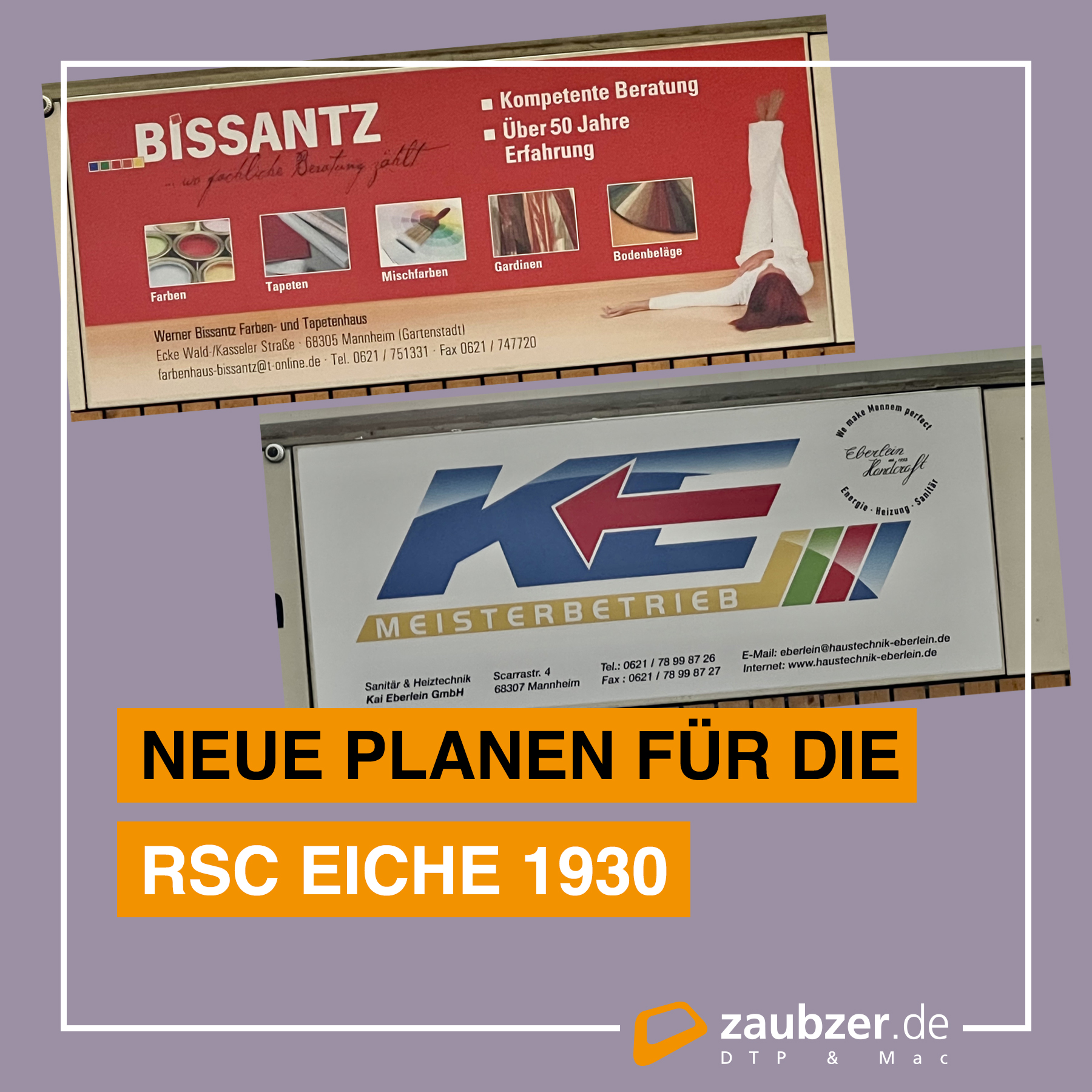 zaubzer.de - neue Banner für die RSC Eiche