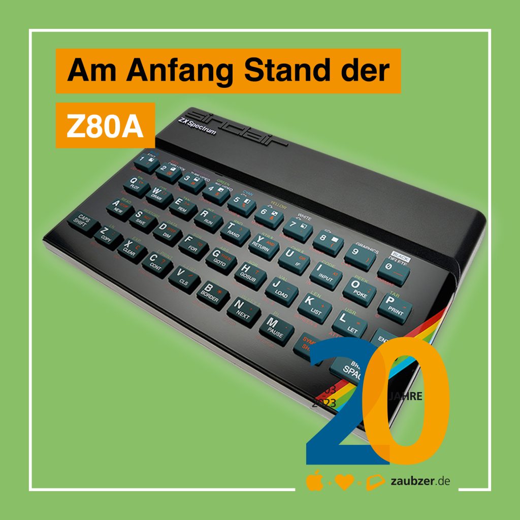 Am Anfang Stand der Z80A - zaubzer.de - seit 2003