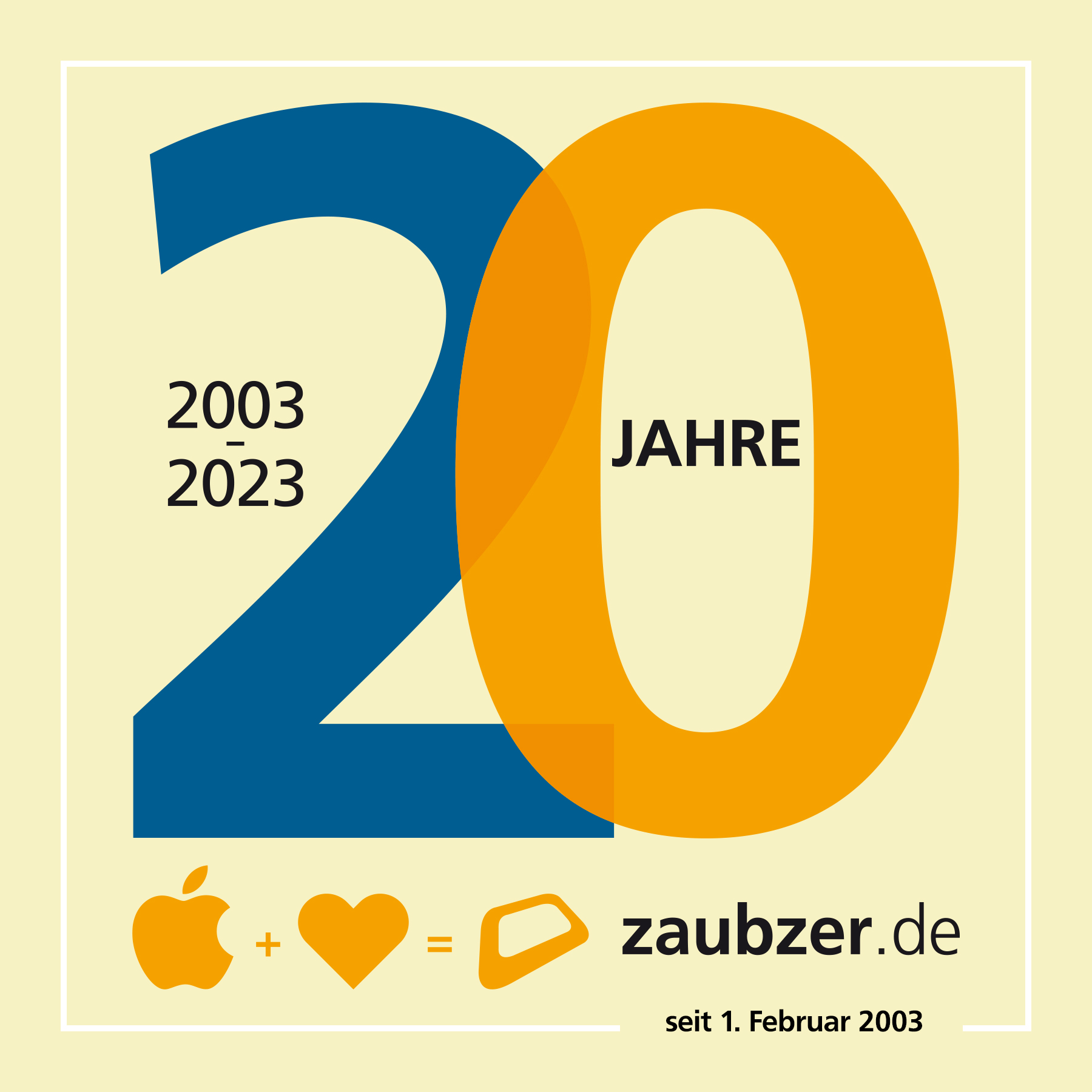 20 Jahre – zaubzer.de – seit 2003 in Mannheim