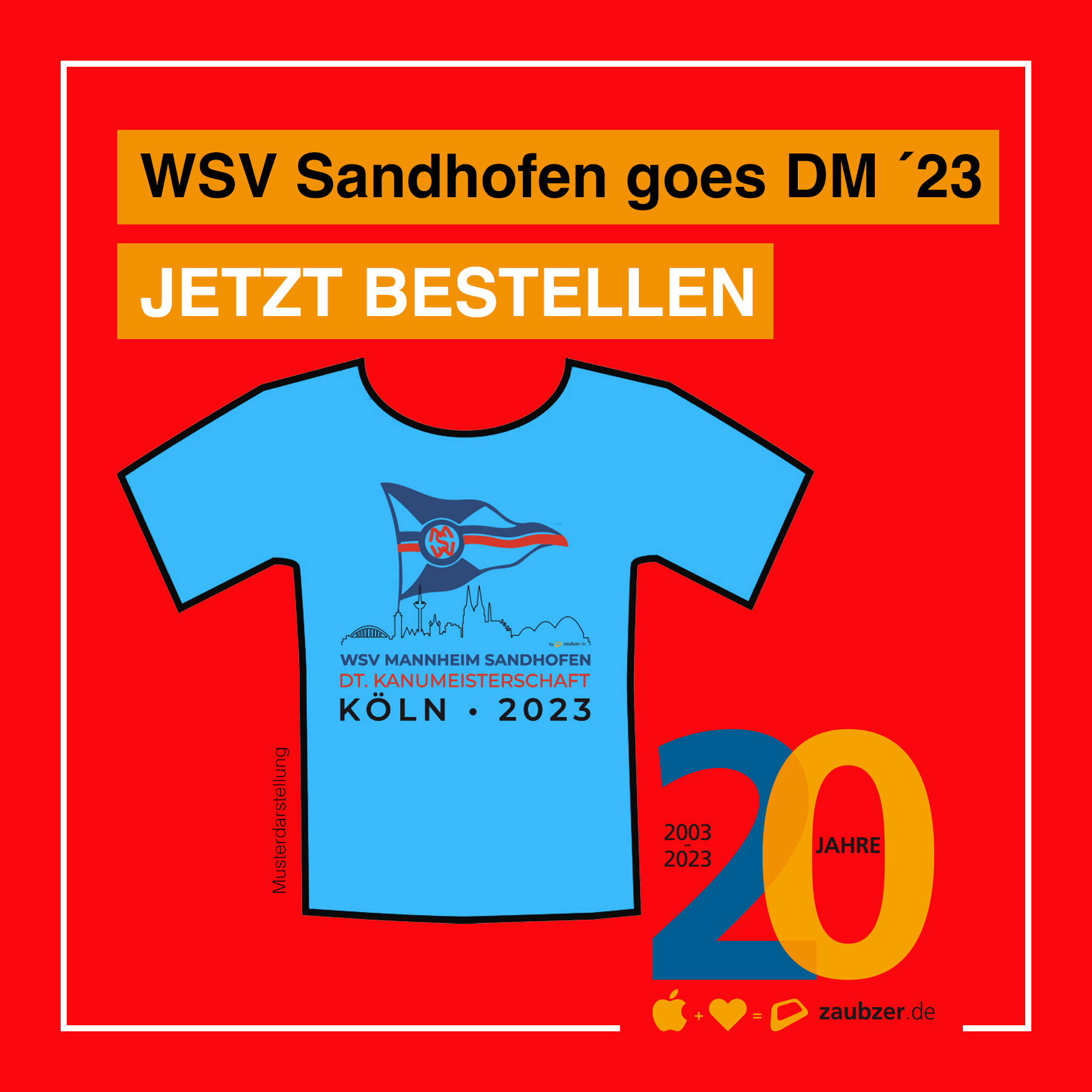 Der WSV Sandhofen fährt zur Deutschen Meisterschaft nach Köln - zaubzer.de - Mannheim