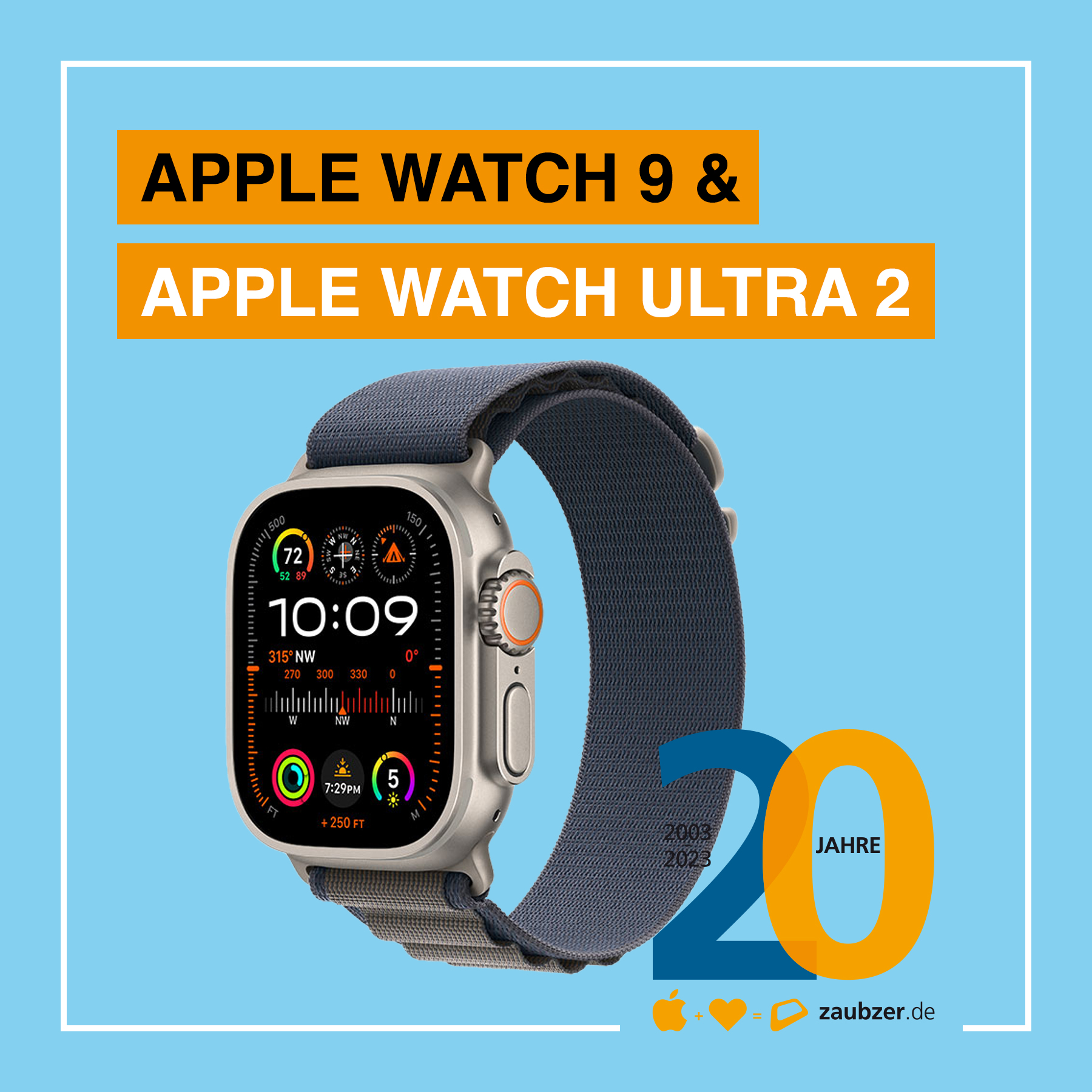 Apple Watch 9 - Apple Watch Ulta 9 - zaubzer.de Mannheim