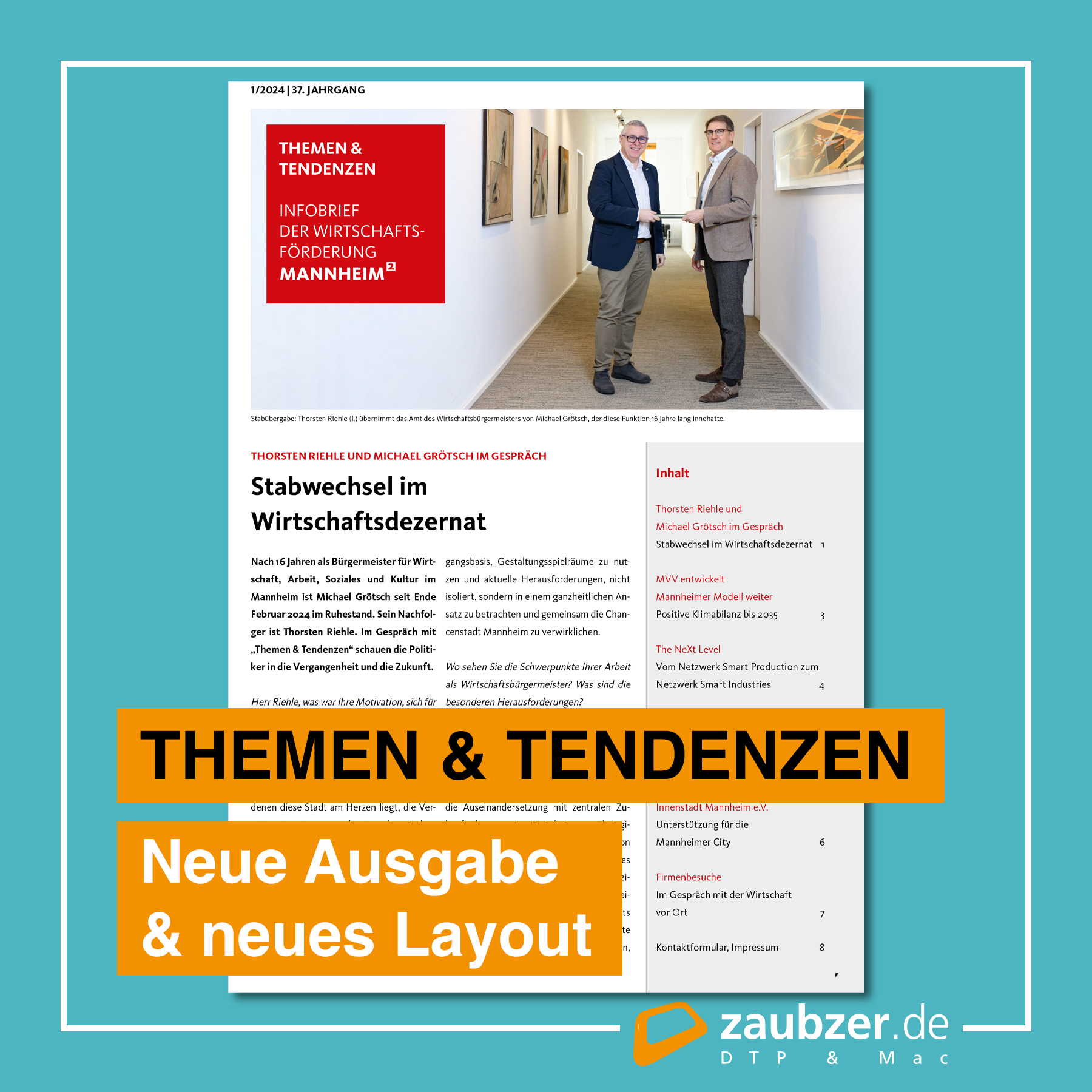 Themen und Tendenzen, TuT - zaubzer.de