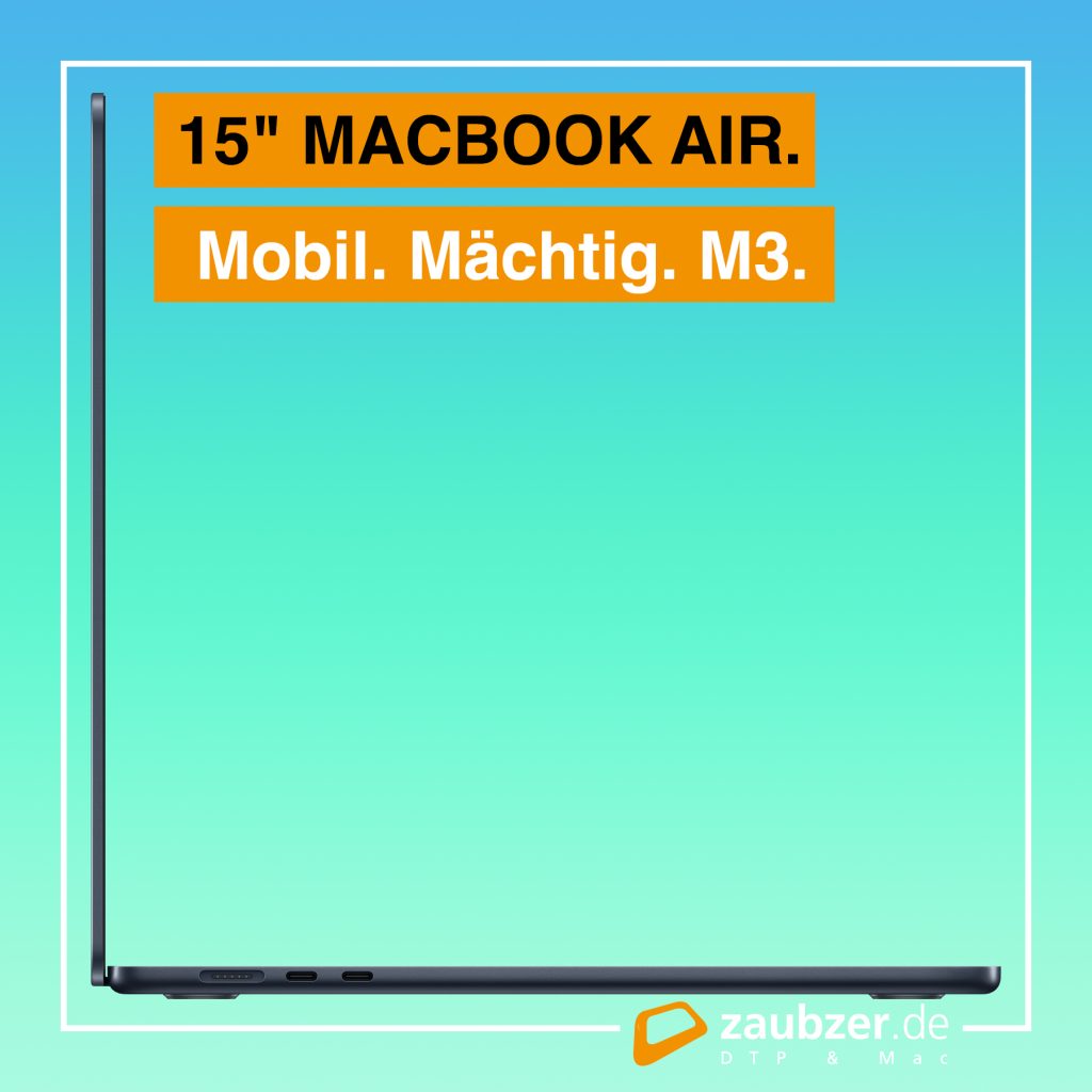 15" MacBook Air. - zaubzer. de - Mannheim