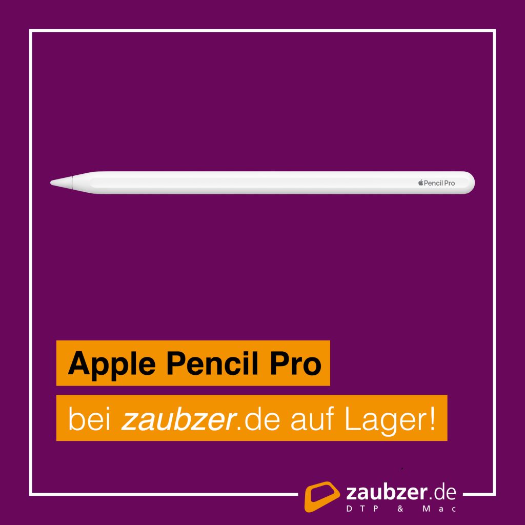 Apple Pencil Pro - bei zaubzer.de auf Lager! Mannheim