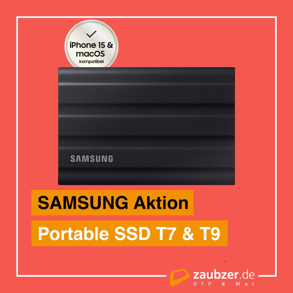 SAMSUNG Aktion - Portable SSD T7 & T9
